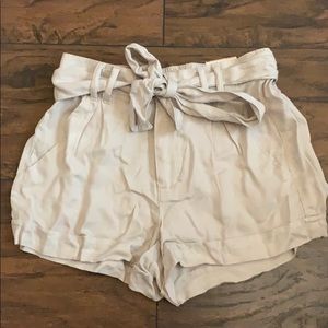 Flowy tan shorts